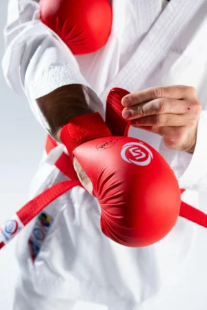 WKF Double velcro Seikenvédő, karate kesztyű (XS-XL)